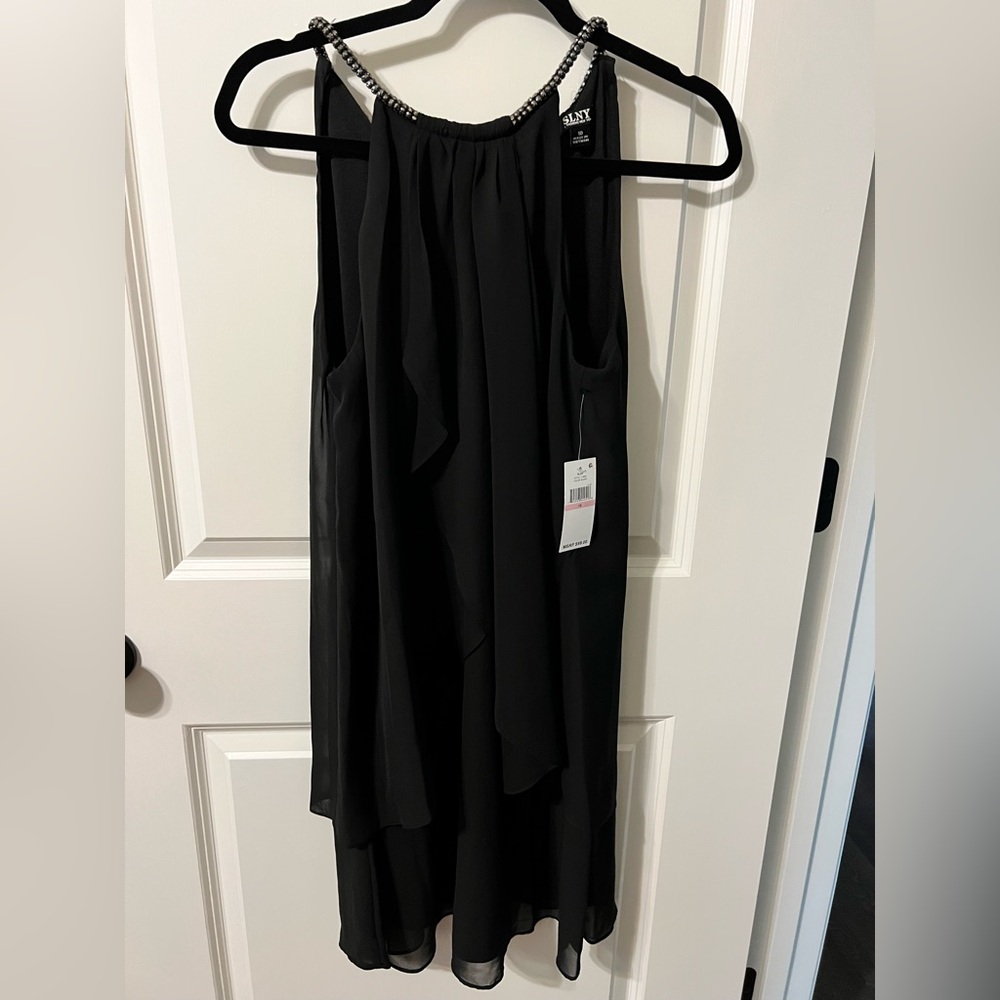 SLNY Black Formal Dress NWT 10